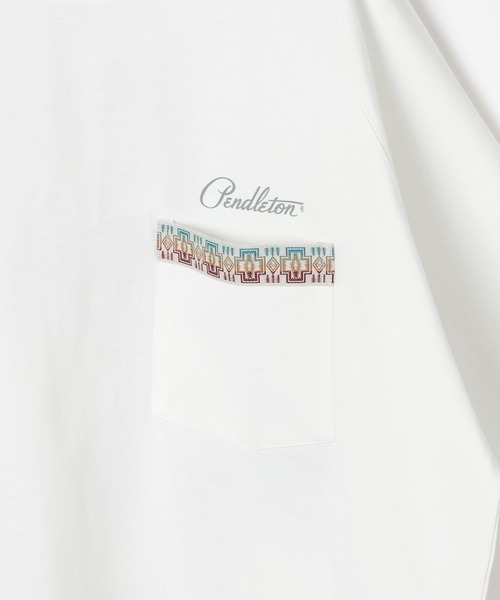 PENDLETON(ペンドルトン)の「【PENDLETON(ペンドルトン)】別注SOLOTEXバックプリントTシャツ26SS(Tシャツ/カットソー・メンズ・グレー/ホワイト/チャコール/アイボリー/ホワイト系1・LARGE/MEDIUM)」の8枚目の写真