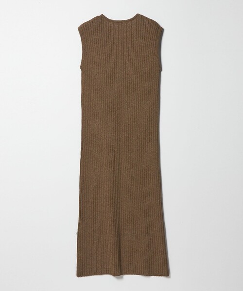 Steven Alan（スティーブンアラン）の「＜Steven Alan＞リブ ノースリーブ ワンピース（ワンピース・レディース・ダークブラウン/ブラック・FREE）」の11枚目の写真