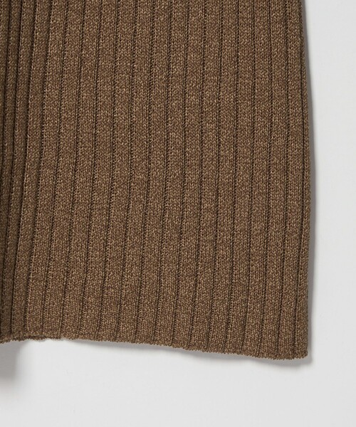 Steven Alan（スティーブンアラン）の「＜Steven Alan＞リブ ノースリーブ ワンピース（ワンピース・レディース・ダークブラウン/ブラック・FREE）」の14枚目の写真