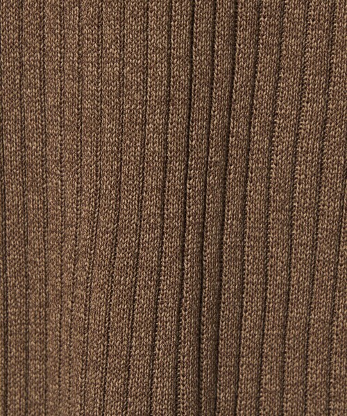 Steven Alan（スティーブンアラン）の「＜Steven Alan＞リブ ノースリーブ ワンピース（ワンピース・レディース・ダークブラウン/ブラック・FREE）」の15枚目の写真