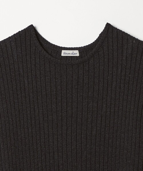 Steven Alan（スティーブンアラン）の「＜Steven Alan＞リブ ノースリーブ ワンピース（ワンピース・レディース・ダークブラウン/ブラック・FREE）」の18枚目の写真