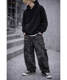 セール】【MEMORY】転写 デニムパンツ / Transfer Denim Pants（デニム
