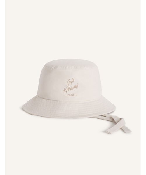 Maison Kitsune(メゾンキツネ)の「BUCKET HAT(ハット・メンズ・ライトベージュ・U)」の1枚目の写真