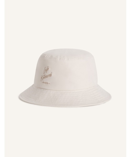 Maison Kitsune(メゾンキツネ)の「BUCKET HAT(ハット・メンズ・ライトベージュ・U)」の4枚目の写真