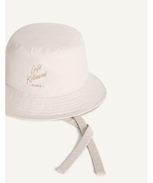 Maison Kitsune(メゾンキツネ)の「BUCKET HAT(ハット・メンズ・ライトベージュ・U)」の3枚目の写真