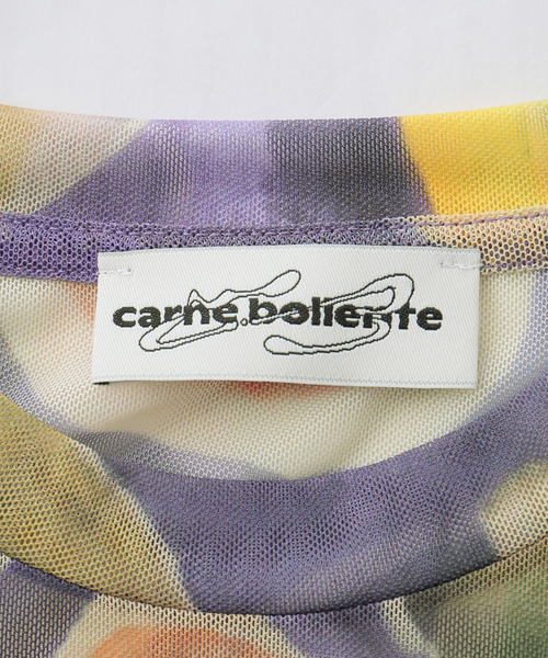 Carne Bollente(カルネボレンテ)の「Carne Bollente / カルネボレンテ The Fig Dig(Tシャツ/カットソー・レディース・パープル・X-SMALL)」の9枚目の写真