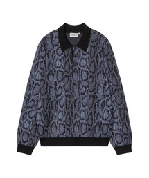 Carhartt WIP（カーハートダブリューアイピー）の「L/S Snake Polo（ポロシャツ）」