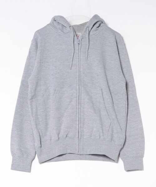 TONE SELECT WEAR（トーンセレクトウェア）の「CROSS&STITCH(クロスアンドステッチ) 10oz レギュラーウェイト スウェットフルジップパーカー メンズ (SZ2251)（パーカー・メンズ・グレー/レッド/ホワイト/ネイビー/ブラック/アイボリー・X-LARGE/MEDIUM/LARGE/SMALL）」の4枚目の写真
