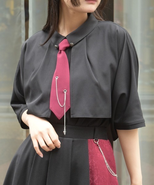 axes femme｜アクシーズファムのトップス（レッド/赤色系）通販 - ZOZOTOWN