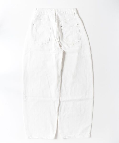 FREE STYLISTS（フリー スタイリスト）の「YUGA_YGMC　　Korean-style  Flower embroidered barrel pants（デニムパンツ・レディース・ホワイト・S/M/L）」の16枚目の写真