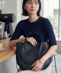 STYLE DELI（スタイルデリ）の「【DELI by】ニュアンスフォルムレザートート（トートバッグ）」