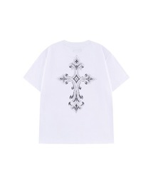 Tシャツ|Royal Cross Rhinestone Tee|SUPPLIER
