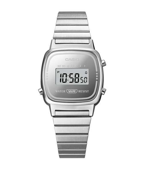 CASIO(カシオ)の「CASIO CLASSIC / LA670WES-7AJF(デジタル腕時計・レディース・シルバー・FREE)」の2枚目の写真