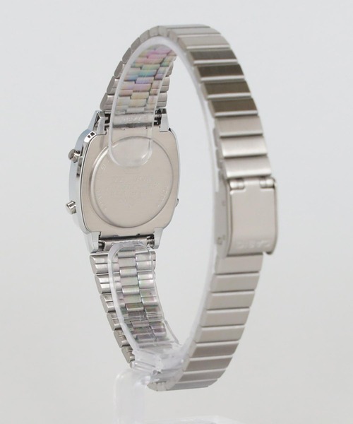 CASIO(カシオ)の「CASIO CLASSIC / LA670WES-7AJF(デジタル腕時計・レディース・シルバー・FREE)」の8枚目の写真