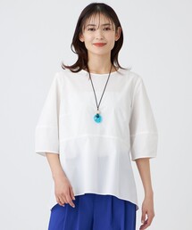 【防汚性・UV・接触冷感・ウォッシャブル】ダントツオチール(R)ブラウス