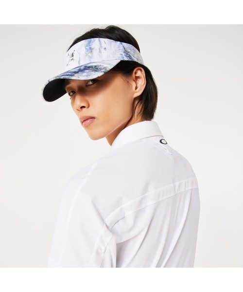 OAKLEY(オークリー)の「オークリーSKULL TALENTED BLOCK SHIRT ポロシャツ/ゴルフメンズ/ゴルフ/吸汗速乾/接触冷感/OAKLEY(ポロシャツ・メンズ・ブラック/ホワイト・M/L)」の7枚目の写真