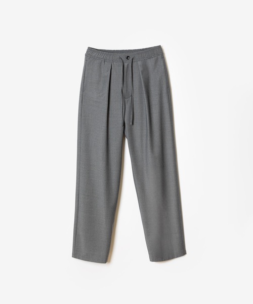 ATTACHMENT(アタッチメント)の「2/80 PE/WO ストレッチトロ イージートラウザーズ / 2/80 PE/WO STRETCH TRO EASY TROUSERS(スラックス・メンズ・ブラック/グレー・2/1/4/3)」の2枚目の写真