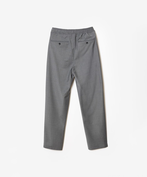 ATTACHMENT(アタッチメント)の「2/80 PE/WO ストレッチトロ イージートラウザーズ / 2/80 PE/WO STRETCH TRO EASY TROUSERS(スラックス・メンズ・ブラック/グレー・2/1/4/3)」の6枚目の写真