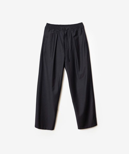 ATTACHMENT(アタッチメント)の「2/80 PE/WO ストレッチトロ イージートラウザーズ / 2/80 PE/WO STRETCH TRO EASY TROUSERS(スラックス・メンズ・ブラック/グレー・2/1/4/3)」の7枚目の写真
