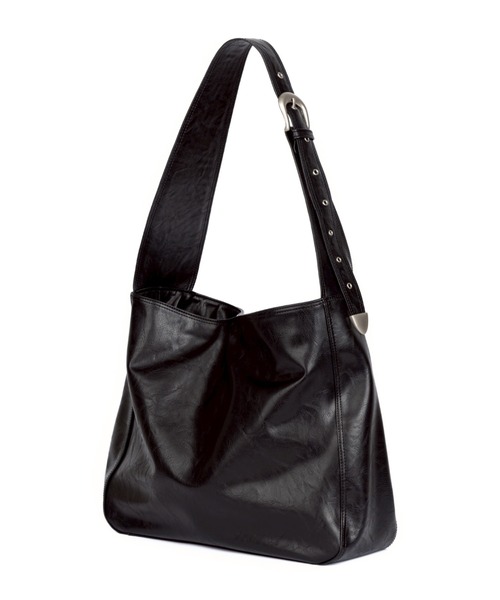 Never mind the XU / Chikashitsu+(ネバーマインド ザ エックスユー / チカシツプラス)の「【HAH ARCHIVE】HH Belted Bag 2-Way / 【ハーアーカイブ】HHベルテッドバッグ2ウェイワンショルダーバッグ(ショルダーバッグ・メンズ・ブラウン/ブラック・ONE SIZE)」の11枚目の写真