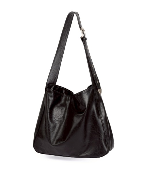 Never mind the XU / Chikashitsu+(ネバーマインド ザ エックスユー / チカシツプラス)の「【HAH ARCHIVE】HH Belted Bag 2-Way / 【ハーアーカイブ】HHベルテッドバッグ2ウェイワンショルダーバッグ(ショルダーバッグ・メンズ・ブラウン/ブラック・ONE SIZE)」の10枚目の写真