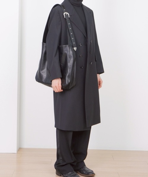 Never mind the XU / Chikashitsu+(ネバーマインド ザ エックスユー / チカシツプラス)の「【HAH ARCHIVE】HH Belted Bag 2-Way / 【ハーアーカイブ】HHベルテッドバッグ2ウェイワンショルダーバッグ(ショルダーバッグ・メンズ・ブラウン/ブラック・ONE SIZE)」の21枚目の写真