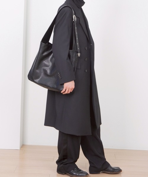 Never mind the XU / Chikashitsu+(ネバーマインド ザ エックスユー / チカシツプラス)の「【HAH ARCHIVE】HH Belted Bag 2-Way / 【ハーアーカイブ】HHベルテッドバッグ2ウェイワンショルダーバッグ(ショルダーバッグ・メンズ・ブラウン/ブラック・ONE SIZE)」の22枚目の写真