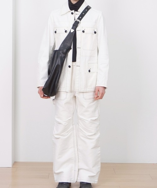 Never mind the XU / Chikashitsu+(ネバーマインド ザ エックスユー / チカシツプラス)の「【HAH ARCHIVE】HH Belted Bag 2-Way / 【ハーアーカイブ】HHベルテッドバッグ2ウェイワンショルダーバッグ(ショルダーバッグ・メンズ・ブラウン/ブラック・ONE SIZE)」の17枚目の写真
