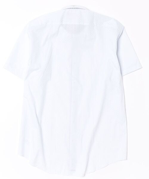 TOKYO SHIRTS(トウキョウシャツ)の「【超形態安定】【吸水速乾】 形態安定ノンアイロン ボタンダウン 半袖ビジネスワイシャツ (大きいサイズ)(ビジネスシャツ・メンズ・サックスブルー・首回り45cm/首回り47cm)」の7枚目の写真