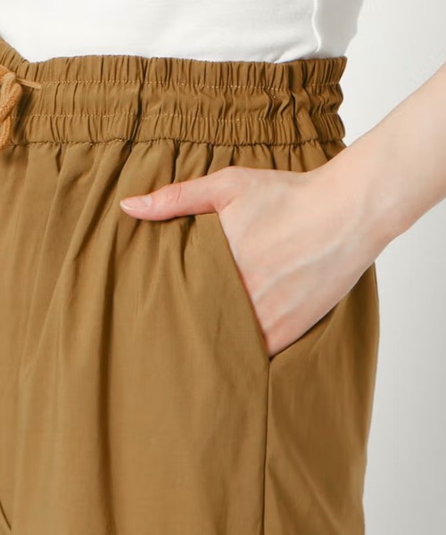 GORGE(ゴージ)の「ナイロンストレッチカーゴパンツ(カーゴパンツ・レディース・キャメル/アイボリー/カーキ・F)」の8枚目の写真