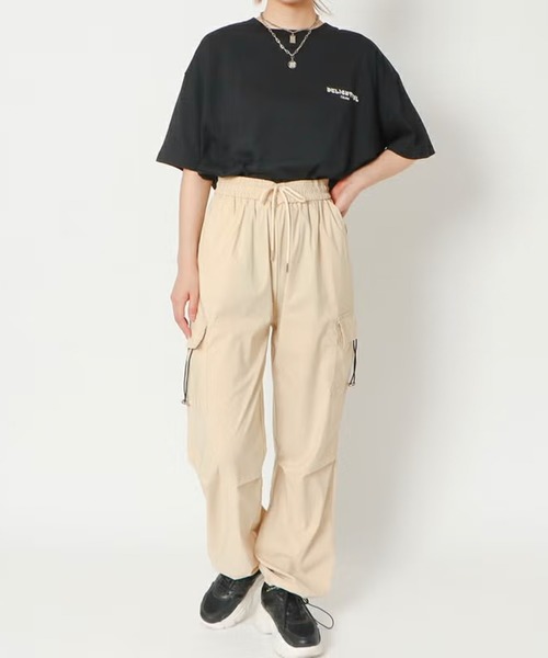 GORGE(ゴージ)の「ナイロンストレッチカーゴパンツ(カーゴパンツ・レディース・キャメル/アイボリー/カーキ・F)」の15枚目の写真