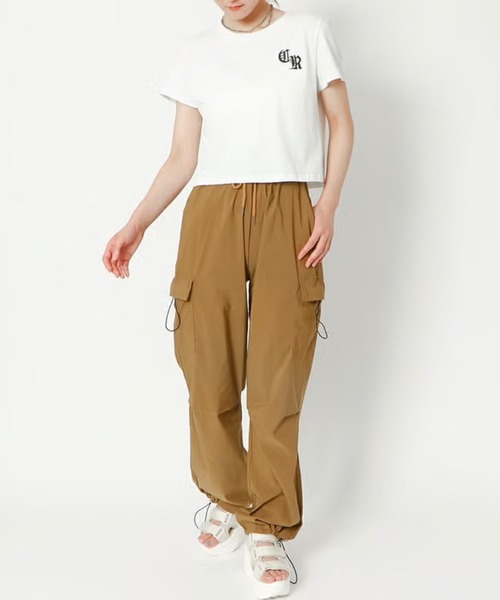 GORGE(ゴージ)の「ナイロンストレッチカーゴパンツ(カーゴパンツ・レディース・キャメル/アイボリー/カーキ・F)」の17枚目の写真