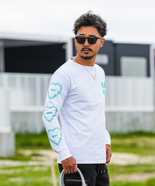 adamsJUGGLER(アダムスジャグラー)の「RTEGハート&TBロンティー(Tシャツ/カットソー・メンズ・ホワイト/ブラック・M/S/XXL/XL/L)」の5枚目の写真