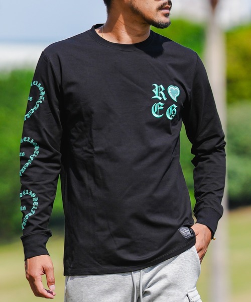 adamsJUGGLER(アダムスジャグラー)の「RTEGハート&TBロンティー(Tシャツ/カットソー・メンズ・ホワイト/ブラック・M/S/XXL/XL/L)」の14枚目の写真