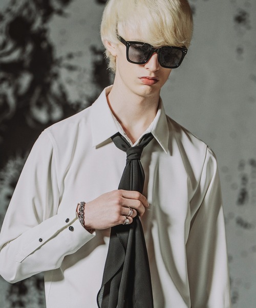 NO ID.（ノーアイディ）の「【NO ID.】Double Chain Bracelet / ダブル チェーン ブレスレット（ブレスレット・メンズ・シルバー・ONE SIZE）」の8枚目の写真