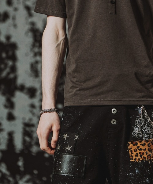 NO ID.（ノーアイディ）の「【NO ID.】Double Chain Bracelet / ダブル チェーン ブレスレット（ブレスレット・メンズ・シルバー・ONE SIZE）」の11枚目の写真