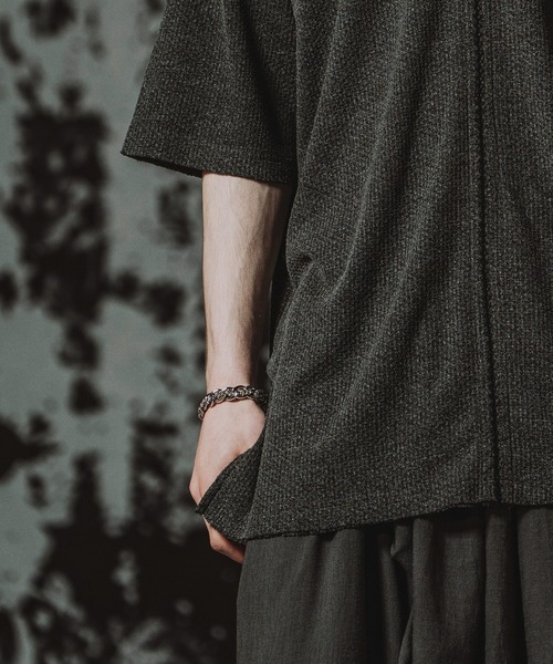 NO ID.（ノーアイディ）の「【NO ID.】Double Chain Bracelet / ダブル チェーン ブレスレット（ブレスレット・メンズ・シルバー・ONE SIZE）」の16枚目の写真