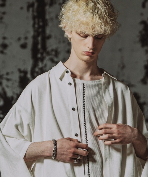 NO ID.（ノーアイディ）の「【NO ID.】Double Chain Bracelet / ダブル チェーン ブレスレット（ブレスレット・メンズ・シルバー・ONE SIZE）」の18枚目の写真