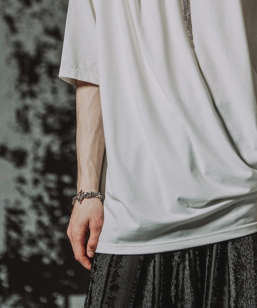 NO ID.（ノーアイディ）の「【NO ID.】Double Chain Bracelet / ダブル チェーン ブレスレット（ブレスレット・メンズ・シルバー・ONE SIZE）」の22枚目の写真