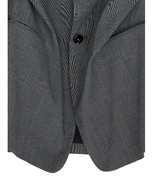 Ameri(アメリ)の「DEFORMATION TACK HOUNDSTOOTH JACKET(テーラードジャケット・レディース・グレー・MEDIUM/SMALL)」の9枚目の写真