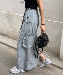 YUGA（ユーガ）の「YUGA_YGMC　　Korean-style  Cargo-style pencil long skirt（スカート）」