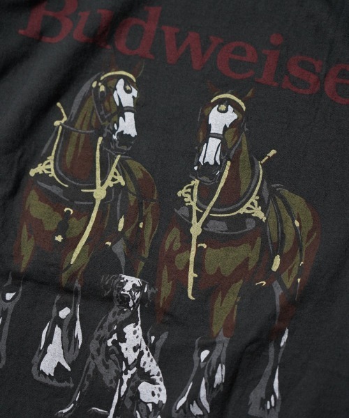 BUDWEISER バドワイザー / VINTAGE POSTER TEE（Tシャツ/カットソー