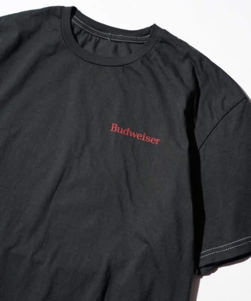 THRIFTY LOOK(スリフティールック)の「BUDWEISER バドワイザー / VINTAGE POSTER TEE(Tシャツ/カットソー・メンズ・ブラック/サンドベージュ・LARGE/X-LARGE)」の20枚目の写真