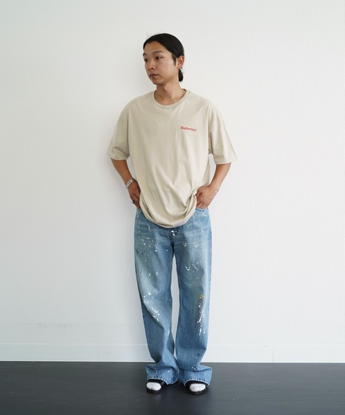 THRIFTY LOOK(スリフティールック)の「BUDWEISER バドワイザー / VINTAGE POSTER TEE(Tシャツ/カットソー・メンズ・ブラック/サンドベージュ・LARGE/X-LARGE)」の13枚目の写真