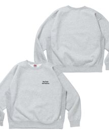 【BEN DAVIS(ベンデイビス)】BD SWEAT CREW / スウェット クルーネック 裏起毛 ワンポイント刺繍 リサイズ ユニセックス