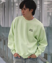 【BEN DAVIS(ベンデイビス)】BD SWEAT CREW / スウェット クルーネック 裏起毛 ワンポイント刺繍 リサイズ ユニセックス