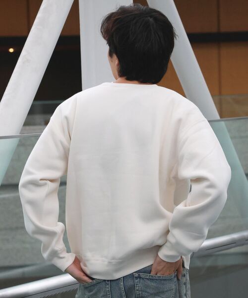 BEN DAVIS（ベンデイビス）の「【BEN DAVIS（ベンデイビス）】BD SWEAT CREW / スウェット クルーネック 裏起毛 ワンポイント刺繍 リサイズ ユニセックス（スウェット・メンズ・ホワイト系その他/ミント/ブラック/ネイビー/グレー・MEDIUM/X-LARGE/LARGE）」の6枚目の写真
