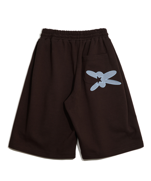 bounDary（バウンダリー）の「ツーピンタッククラシックロゴバックパッチバミューダショートパンツ[ブラウン]（その他パンツ・レディース・その他・LARGE/X-LARGE）」の4枚目の写真