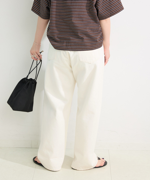 B.C STOCK（ベーセーストック）の「ウォッシャブル / DU JOUR / デュ ジュール *MAI.M. LINEAR JEAN（その他パンツ・レディース・ブラック/ブルー/ホワイト/ボルドー・34/38/36）」の7枚目の写真