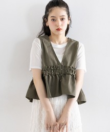 calla lily ジレ (gray)（ベスト）｜Plage（プラージュ）の